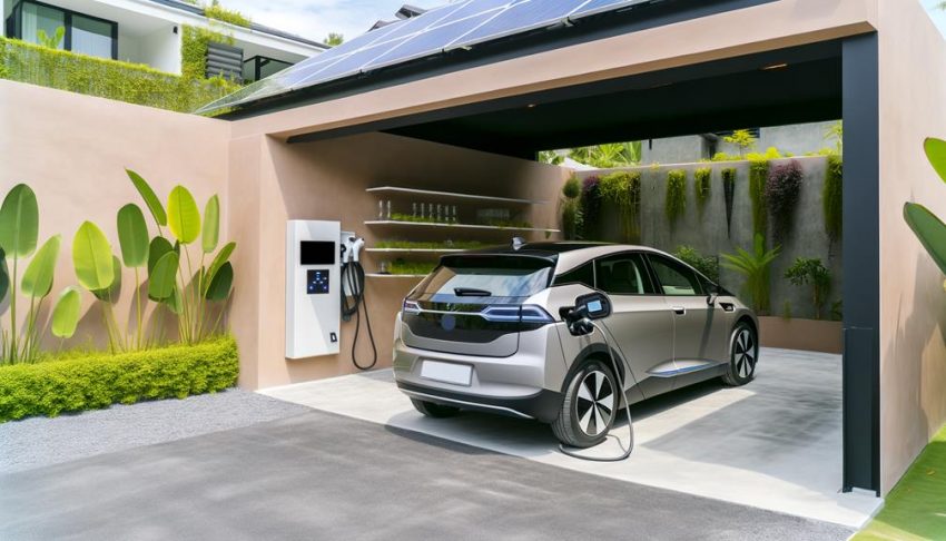 electric cars include chargers