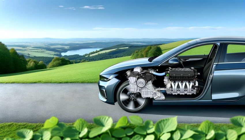 hybrid cars use gas