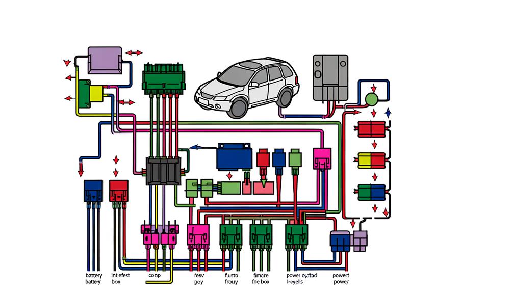 mapping electrical power distribution