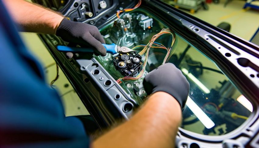 repair electric car window