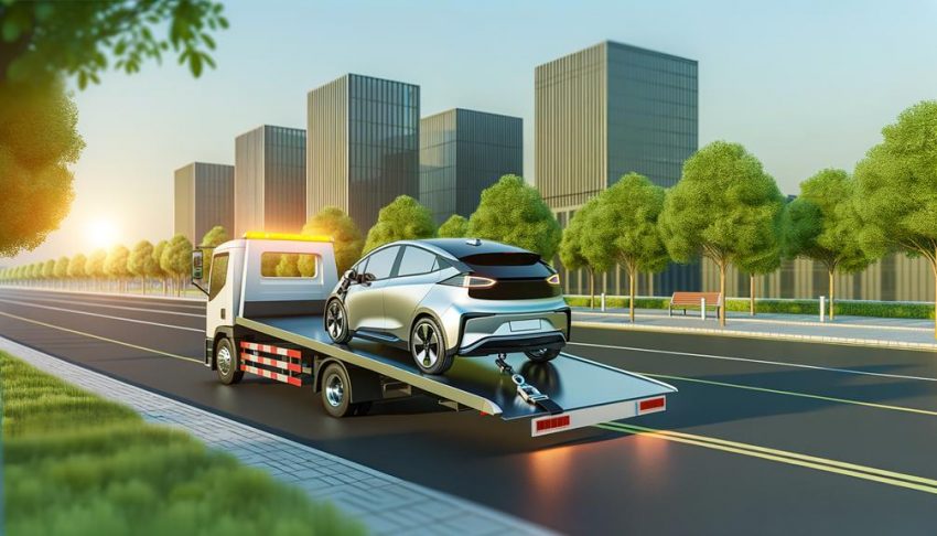 towing electric cars safely