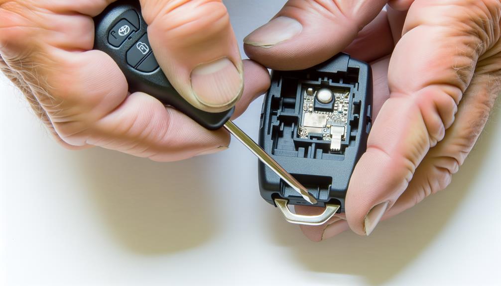 unlocking the remote key